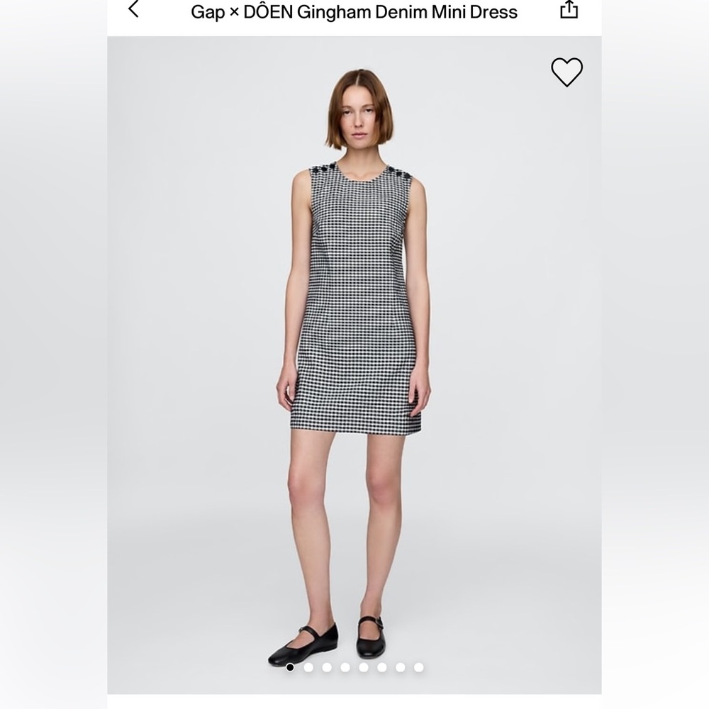 Gap x DOEN Gingham Dress
